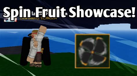 To obtain the Chop Fruit in Blox Fruits, you can purchase it for 30,000 Beli or 100 Robux from the Blox Fruit Dealer. . Is the spin fruit good in blox fruits
